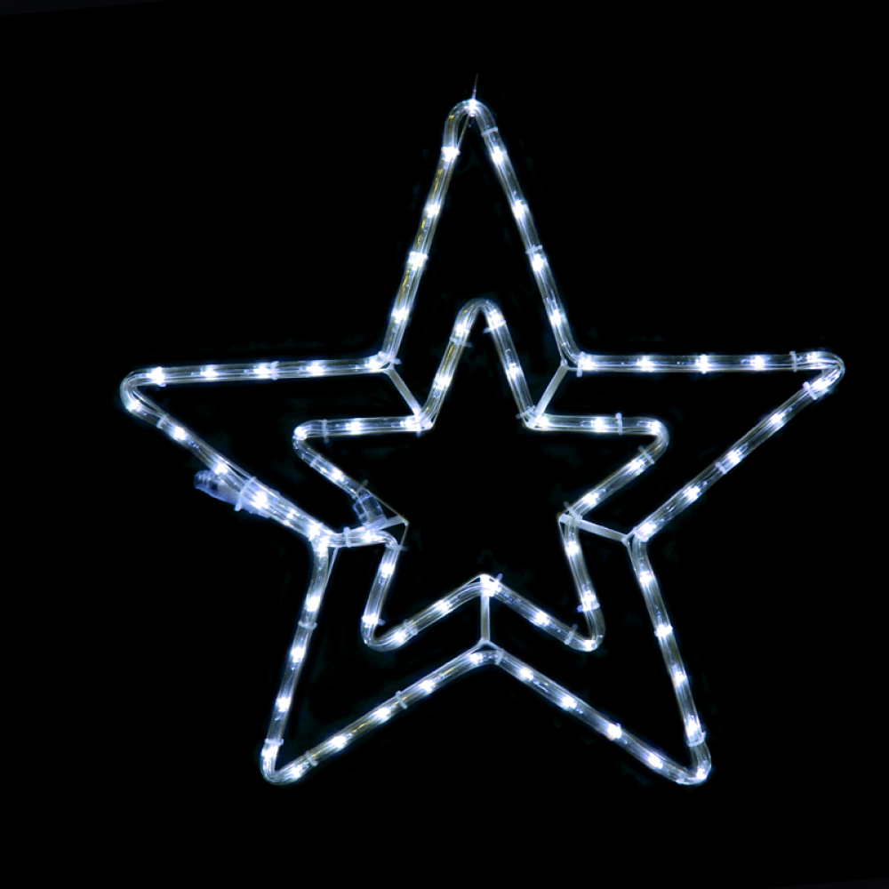 ^ DOUBLE STARS 72 LED ΣΧΕΔΙΟ 3m ΜΟΝΟΚΑΝΑΛ ΦΩΤΟΣΩΛ ΨΥΧΡΟ ΛΕΥΚΟ ΜΗΧΑΝΙΣΜΟ FLASH IP44 55cm 1.5m ΚΑΛΩ  -X087222316